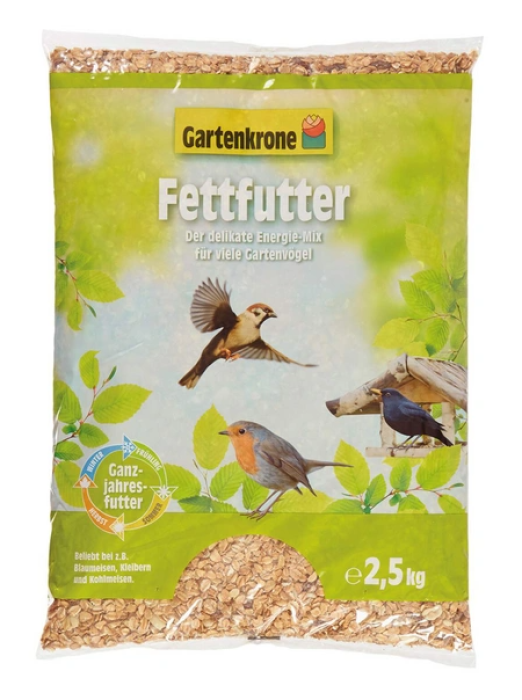 Gartenkrone Fettfutter 2,5Kg, der Energie Mix, 39470